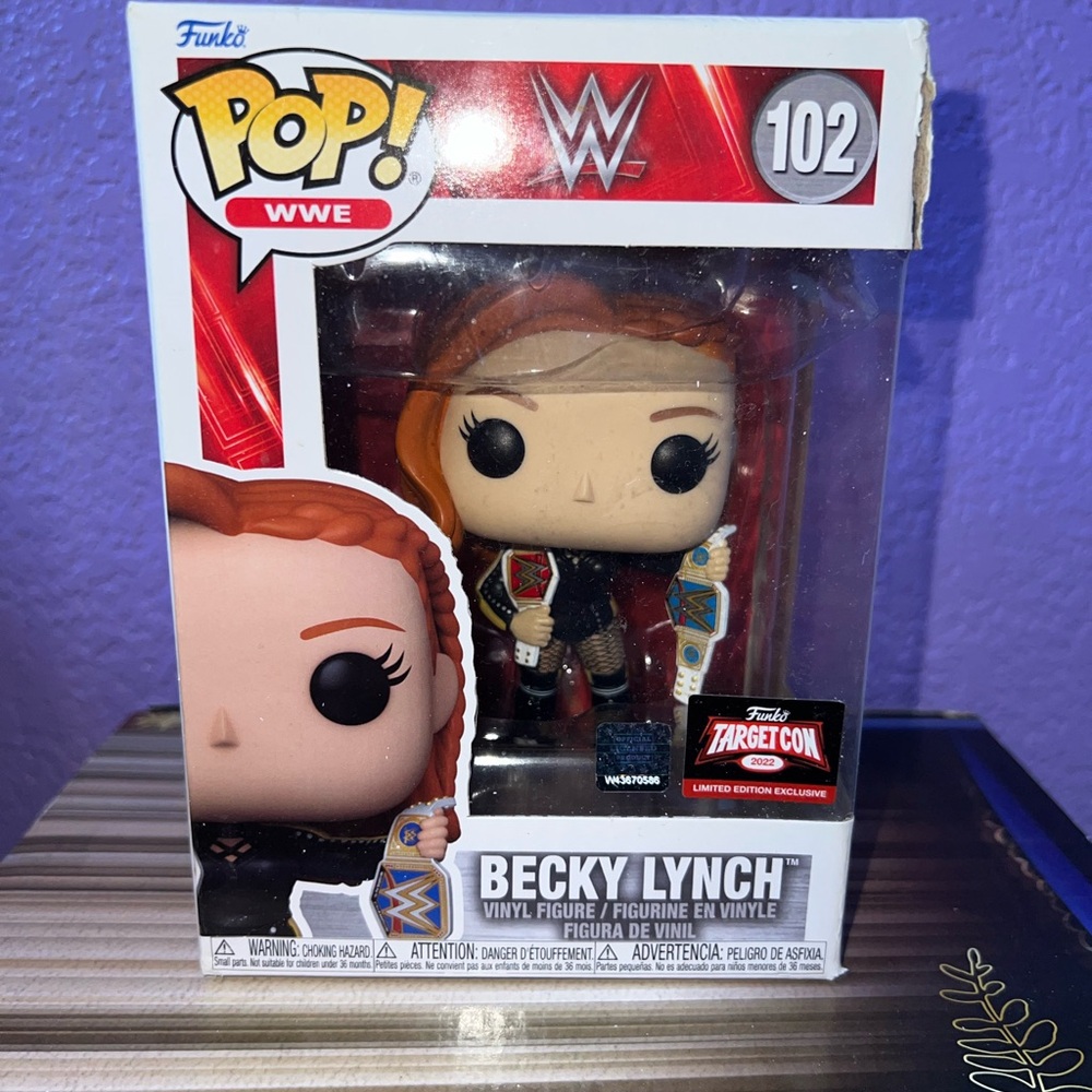 Funko WWE Becky Lynch Figure with Red Hair